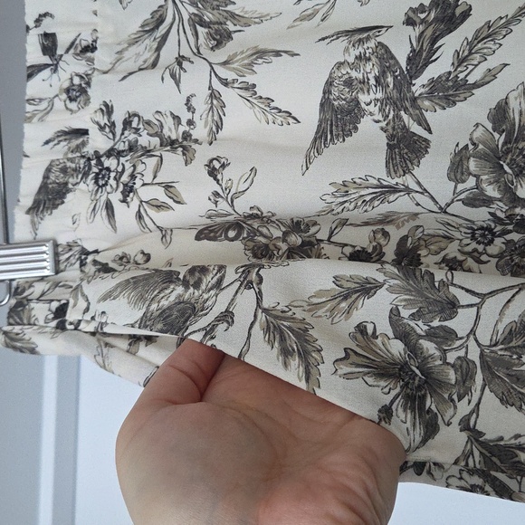 NWT EXPRESS Floral Crop Top and Wide Leg Pant Set, Size L - Picture 13 of 16